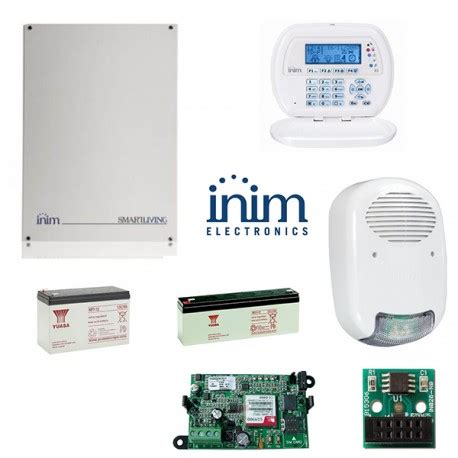 Prove allarme di casa INIM smartLiving .